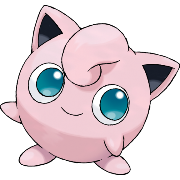 Disegno di Pokemon Jigglypuff da colorare