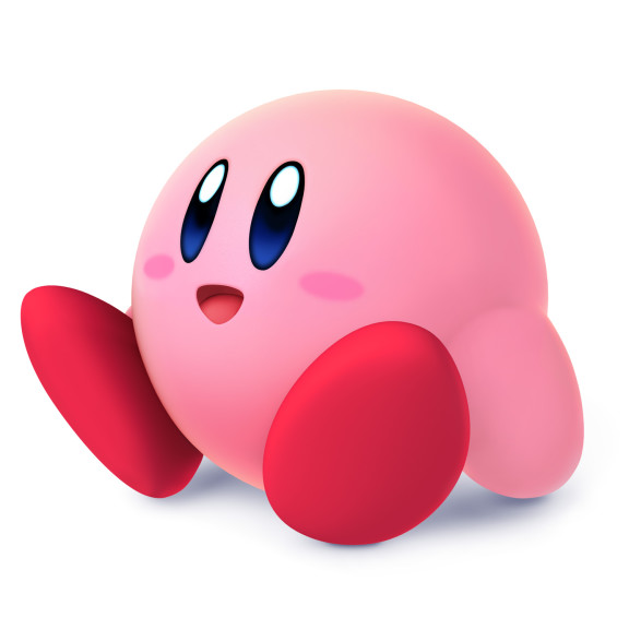 Disegno di Kirby Super Smash Bros da colorare