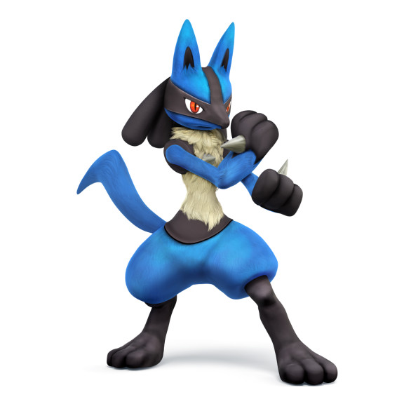 Disegno di Super Smash Bros Lucario da colorare