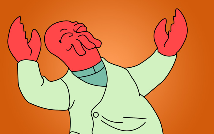 Disegno di Futurama Zoidberg da colorare