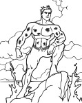 Aquaman Free coloring page