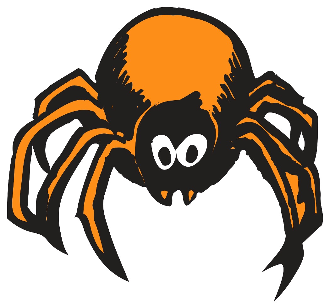 Coloriage araignée Halloween à imprimer