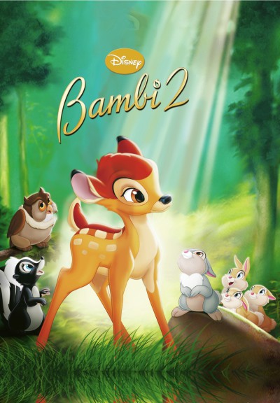 Disegno di Bambi 2 da colorare