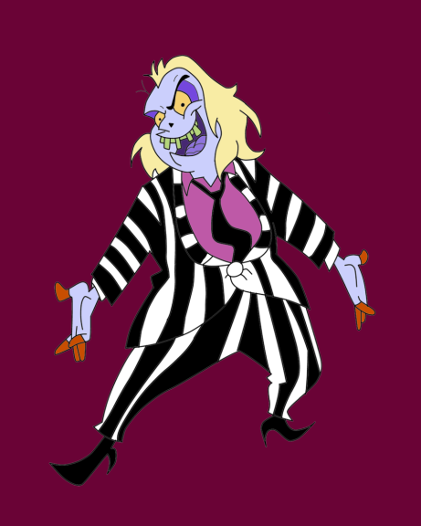 Disegno di Beetlejuice da colorare