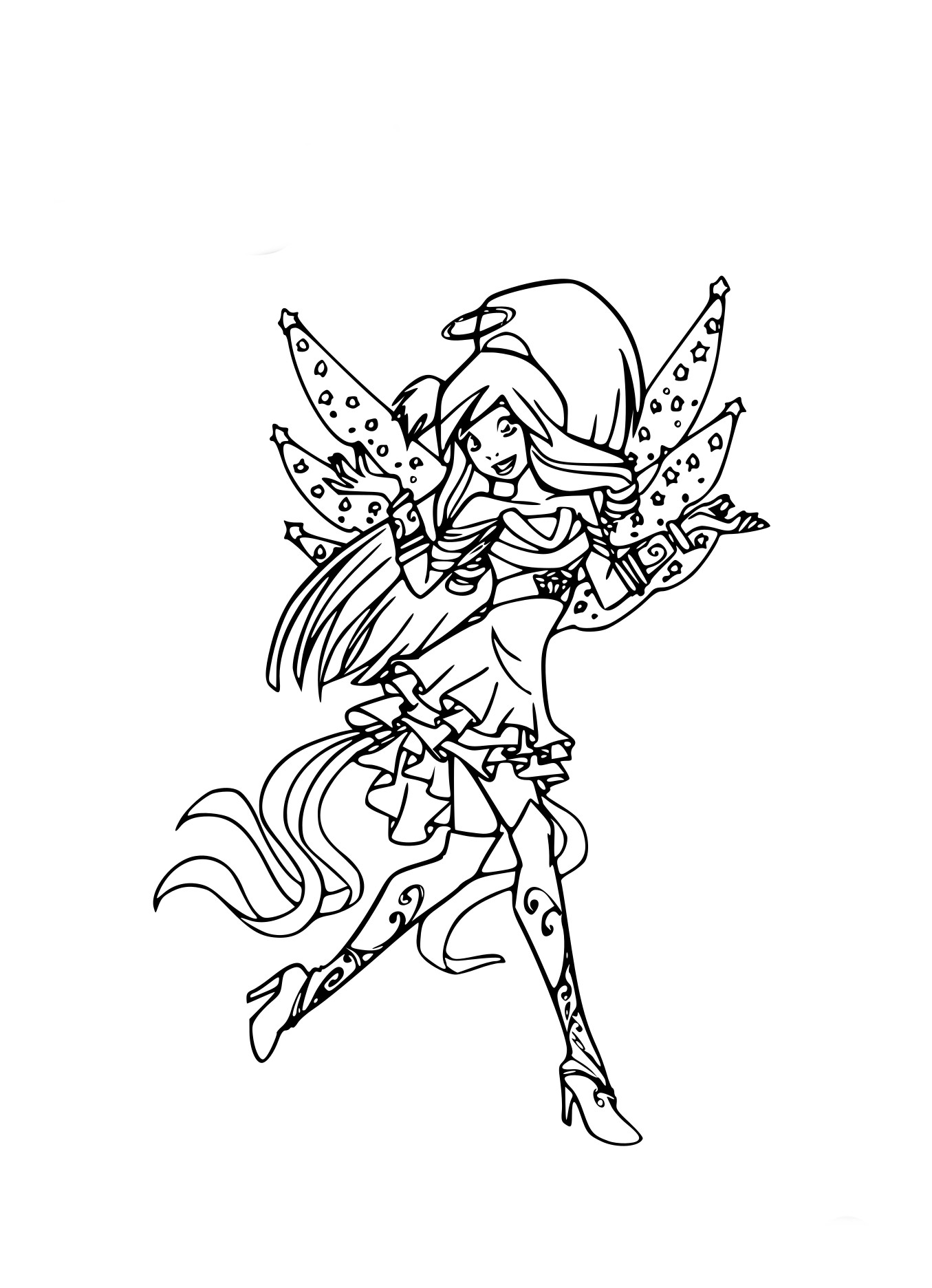 Angels Friends Raf coloring page