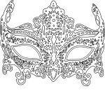 Anti Stress Carnival coloring page