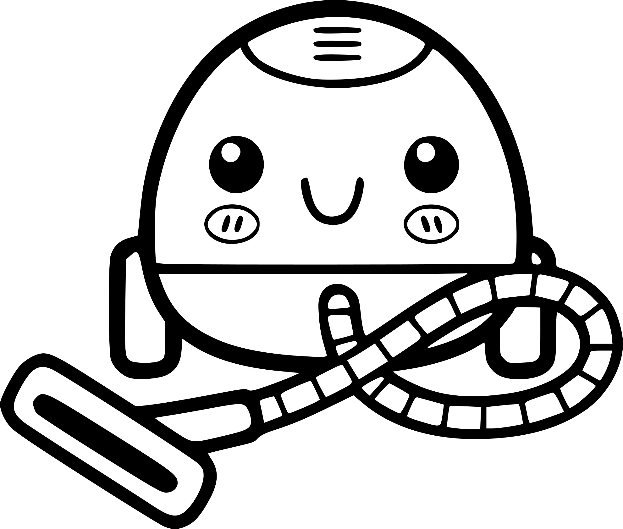 Vacuum Cleaner coloring page