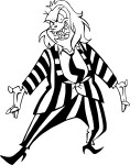 Disegno di Beetlejuice da colorare