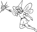 Elf And Fairy coloring page