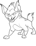 Janja Guard Of The Lion King coloring page