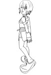 Kairi coloring page