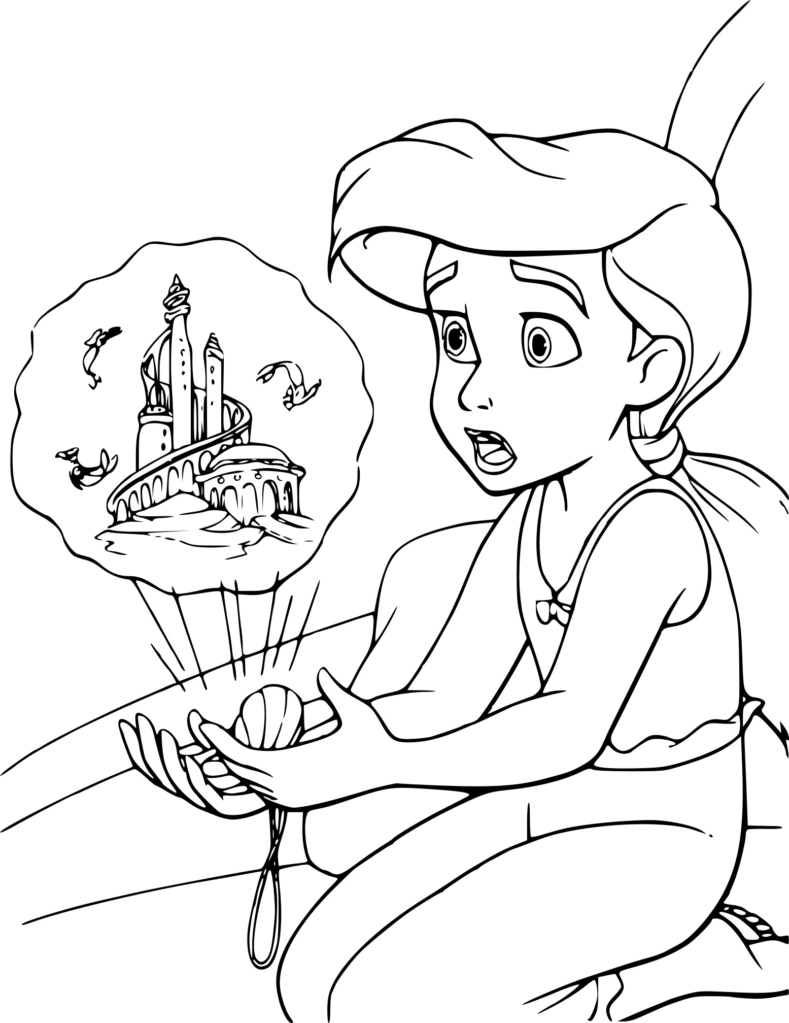 Disney Melody coloring page