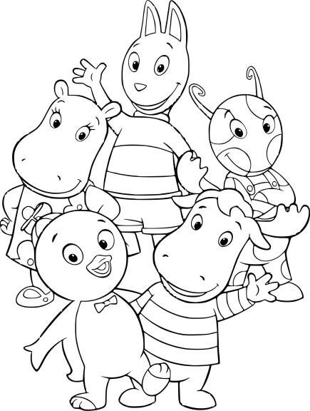 Melodilous coloring page