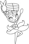 Coloriage Meloetta danse