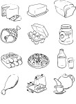 Food coloring page