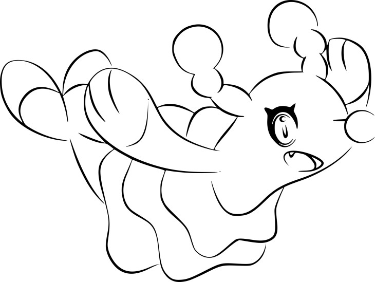 Brionne Pokemon coloring page