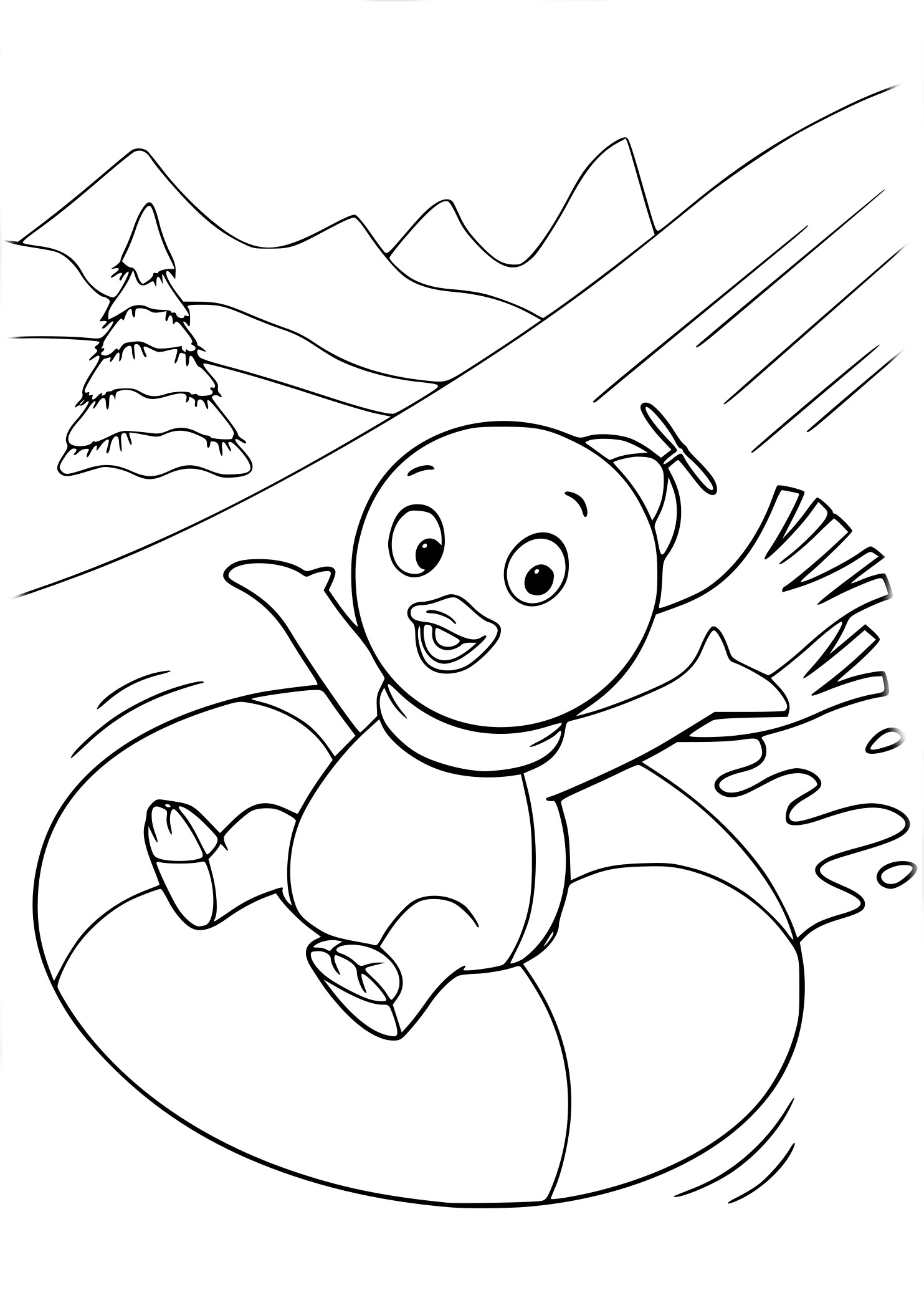 Pablo Melodilous coloring page