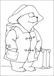 Paddington coloring page