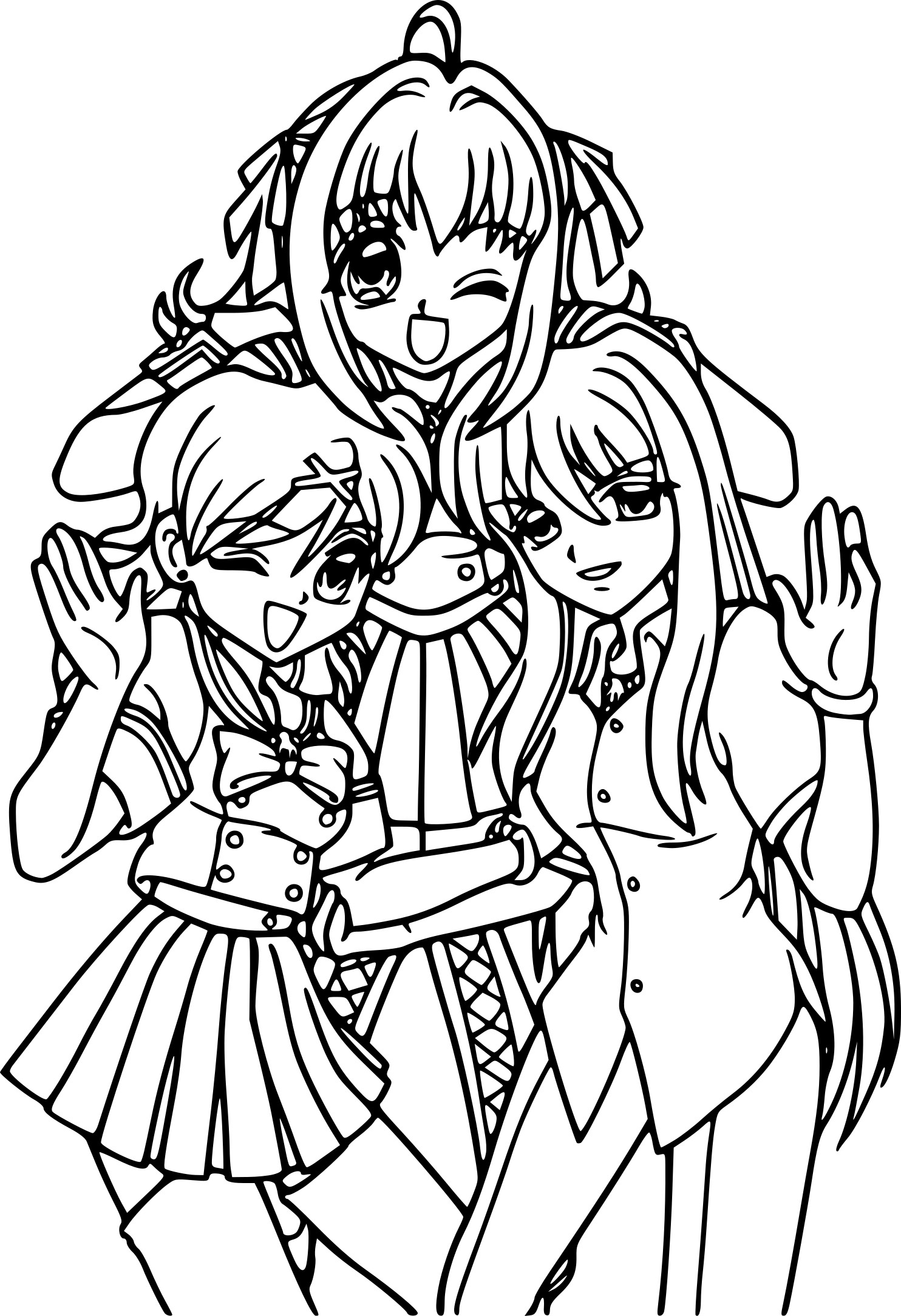 Pichi Pitch coloring page