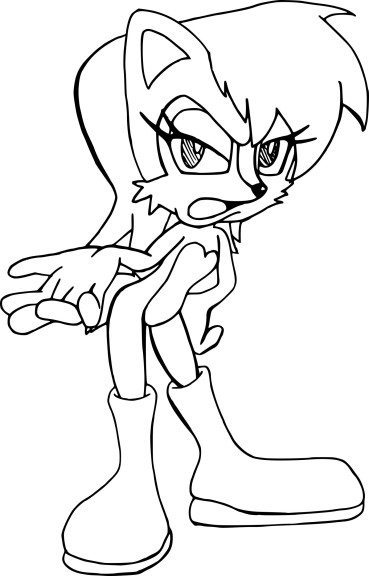 Coloriage Sally The Acorn
