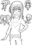 Shugo Chara coloring page