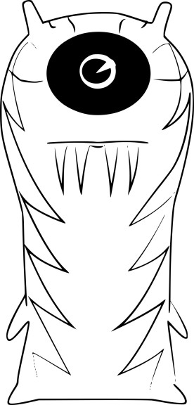 Slugterra The Goon coloring page