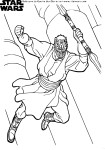 Star Wars Darth Maul coloring page