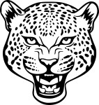 Head Of Jaguar coloring page