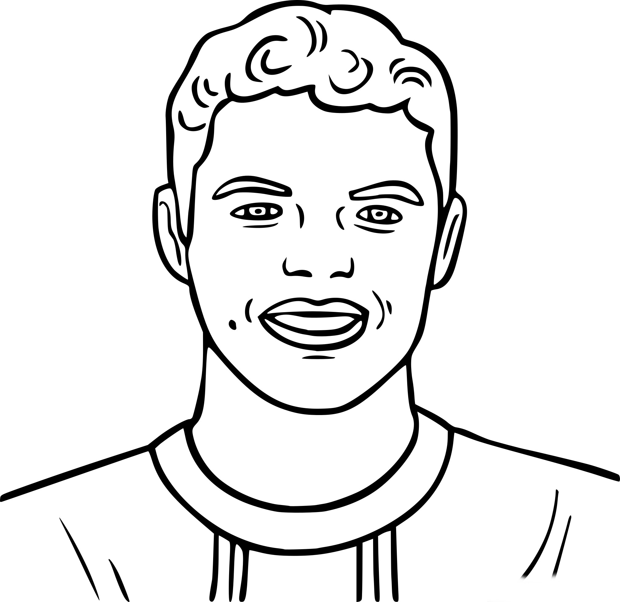 Thiago Silva coloring page