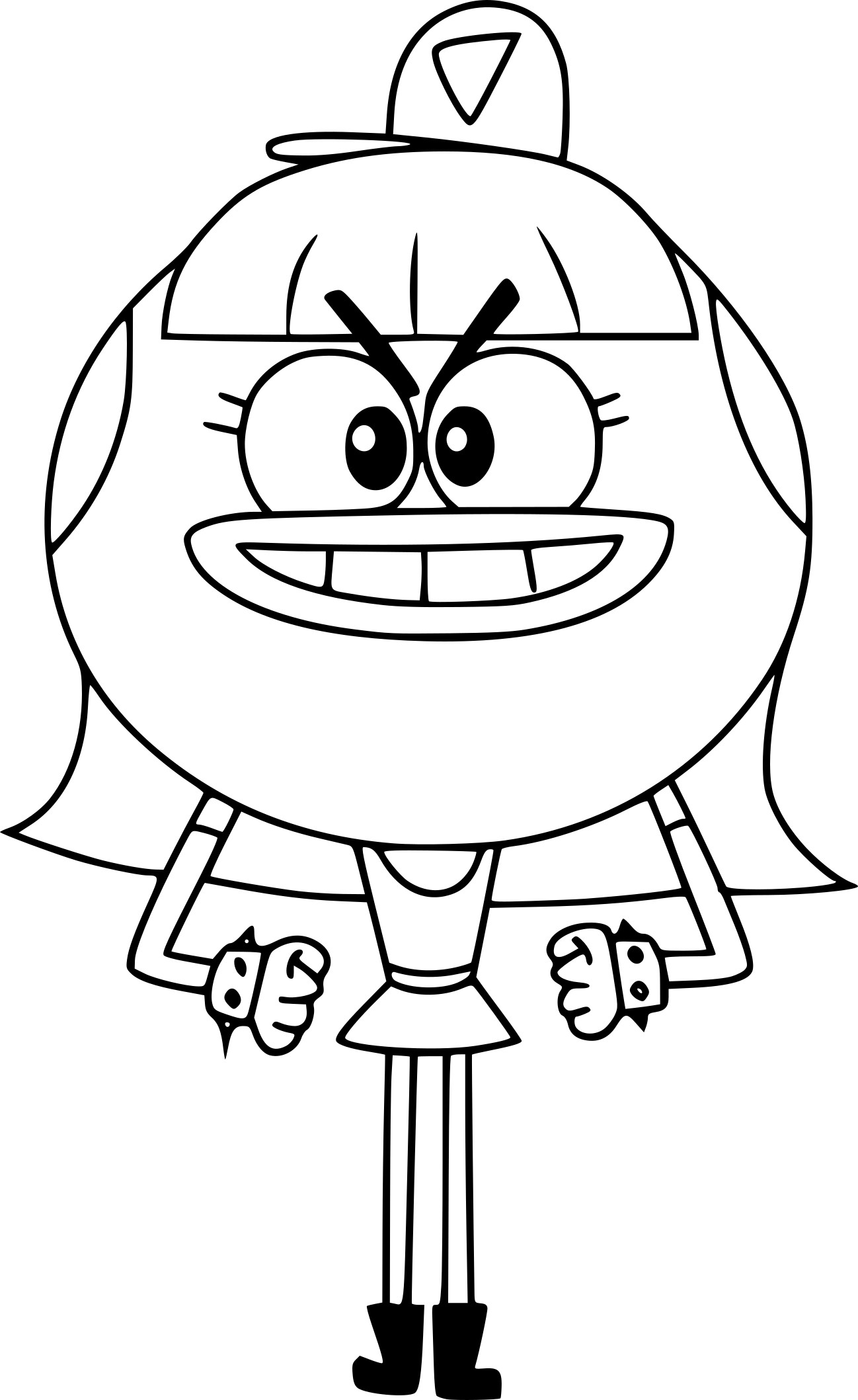 Zoona Breadwinners coloring page