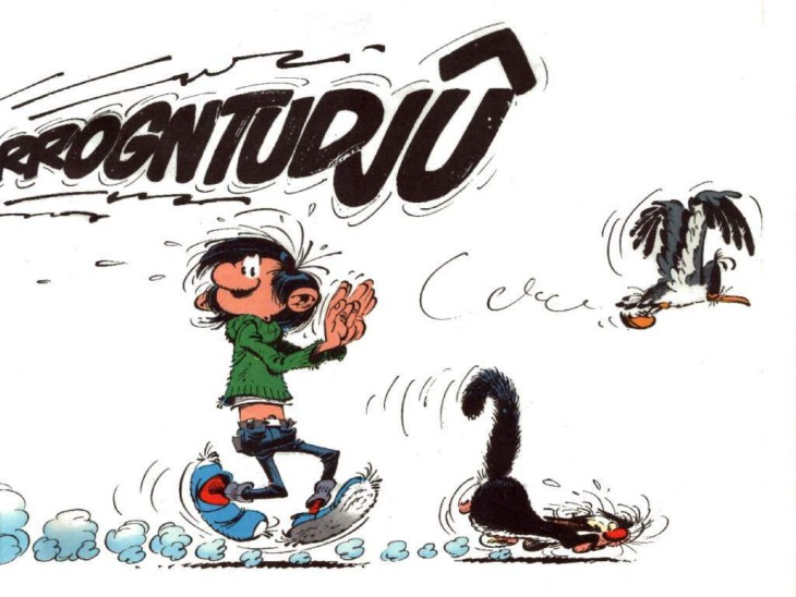 Disegno di Gaston Lagaffe da colorare