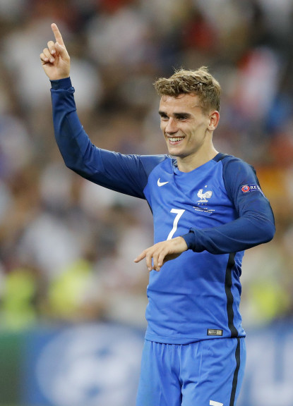 Disegno di Griezmann da colorare