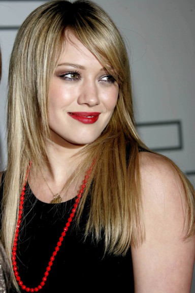 Disegno di Hilary Duff da colorare