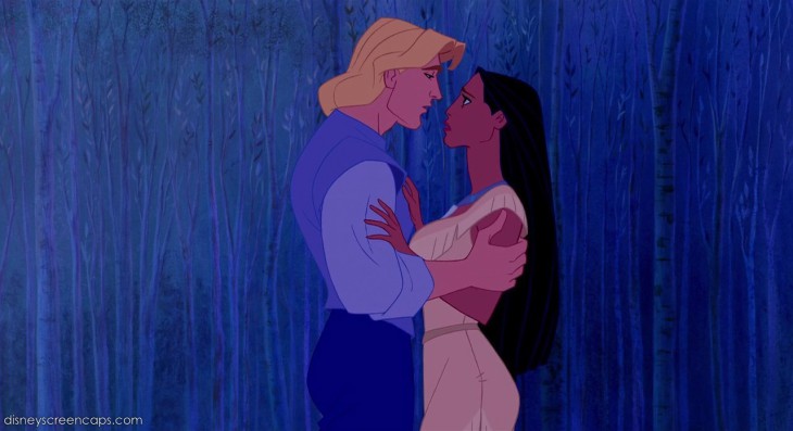 Disegno di John Smith Pocahontas da colorare