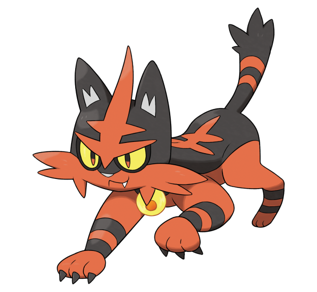 Disegno di Pokemon Torracat da colorare