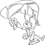 A Bugs Life coloring page