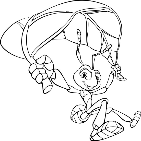 A Bugs Life coloring page