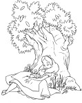 Alice Is Sleeping coloring page