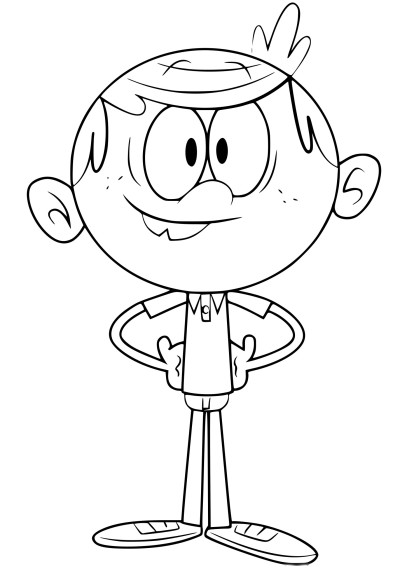 The Loud House coloring page