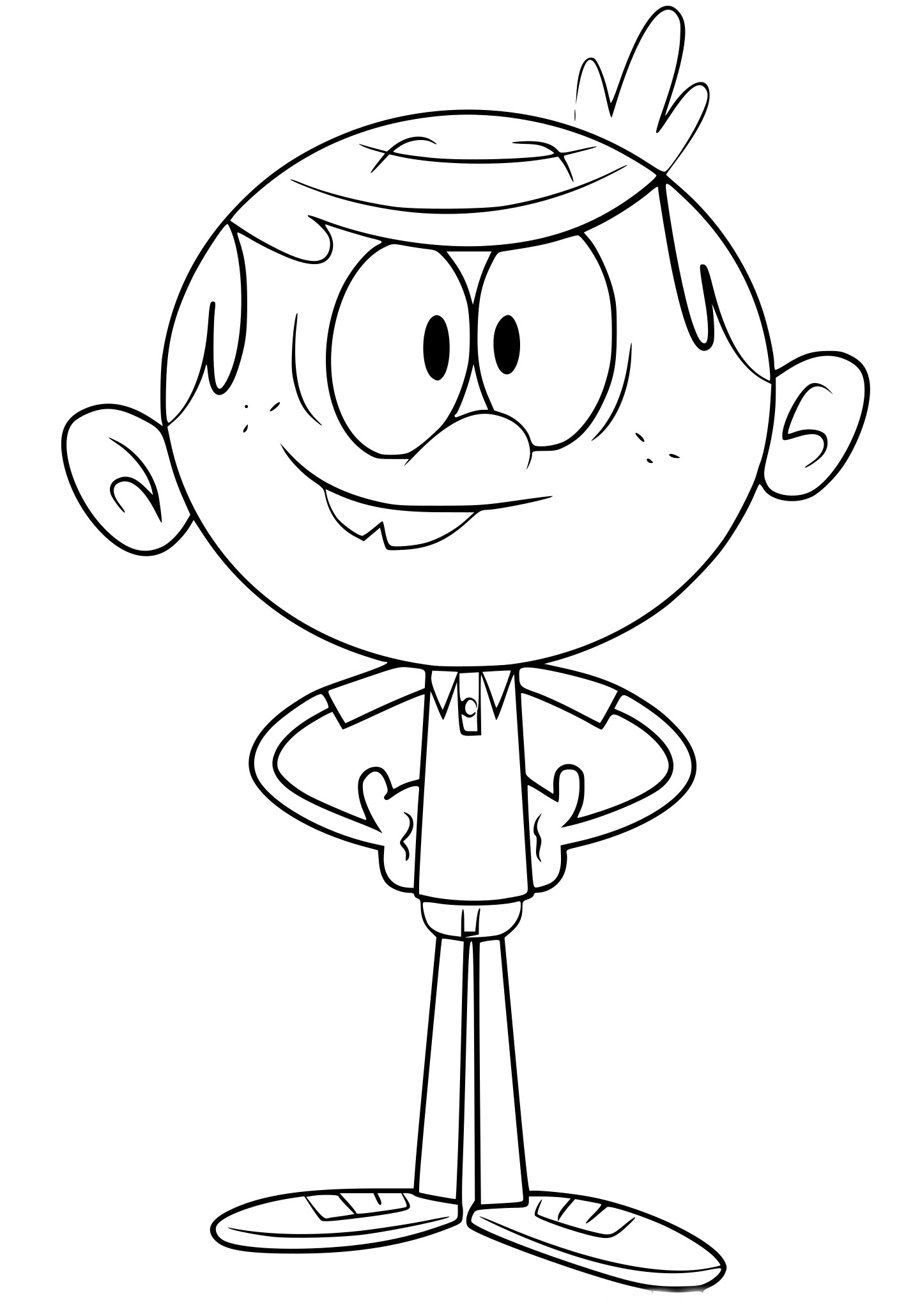 The Loud House coloring page
