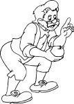 Geppetto coloring page