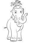 Katie Ice Age 4 coloring page