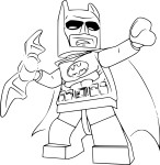 Disegno di Lego Batman da colorare