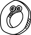 Letter O coloring page