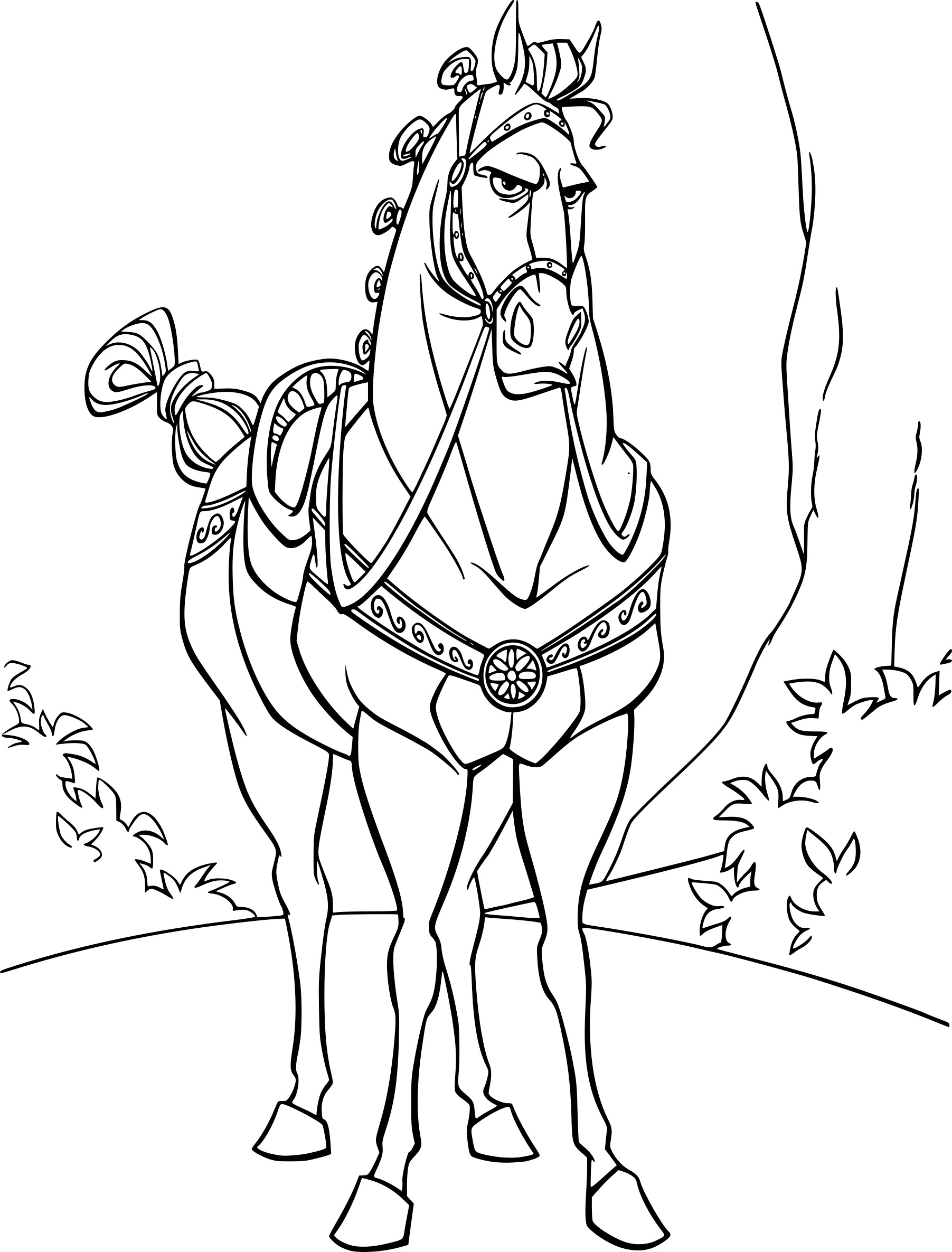 Maximus coloring page
