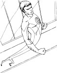 Mister Fantastic coloring page