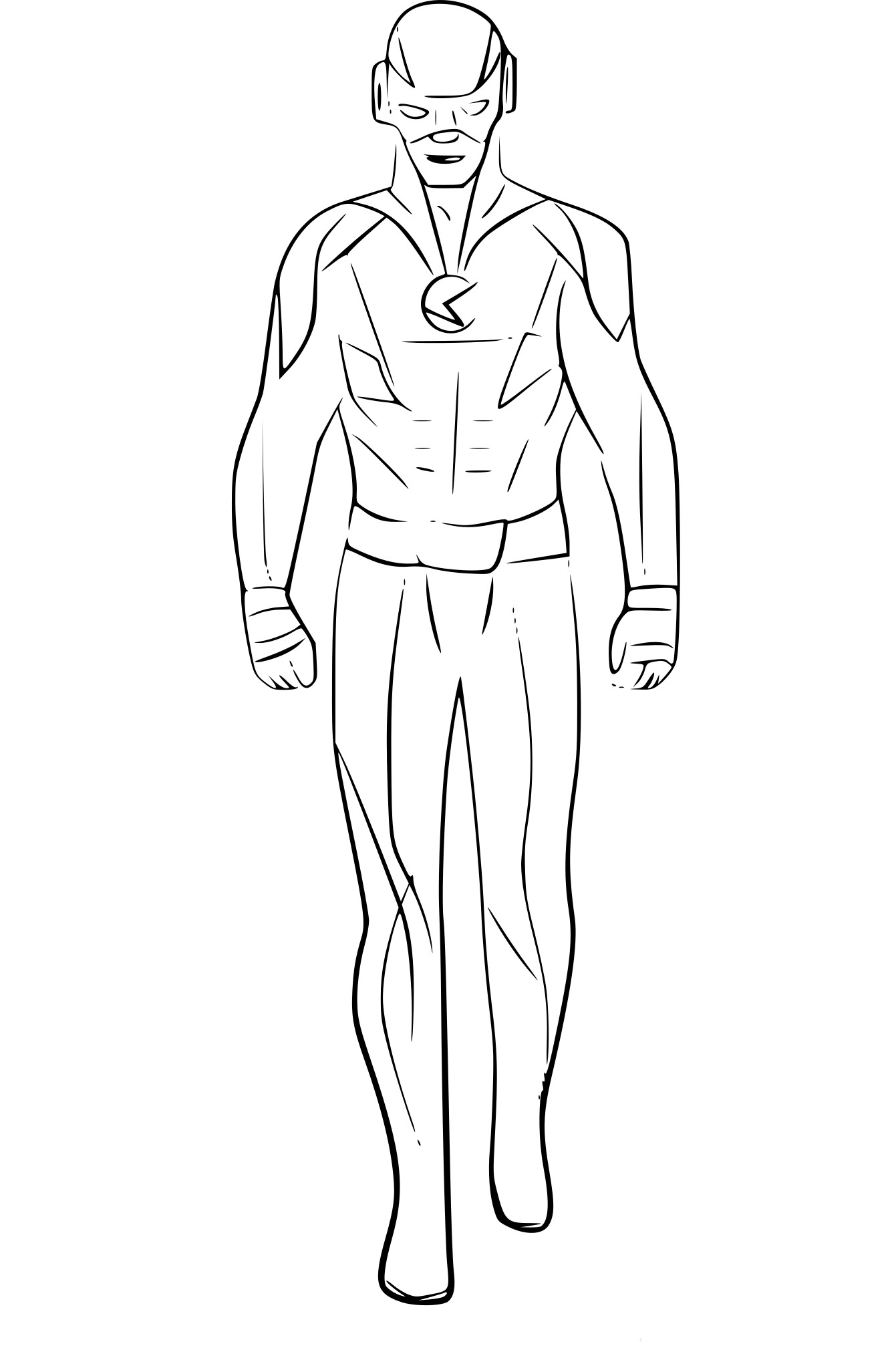 Coloriage Reverse-Flash