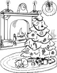 Christmas Tree coloring page