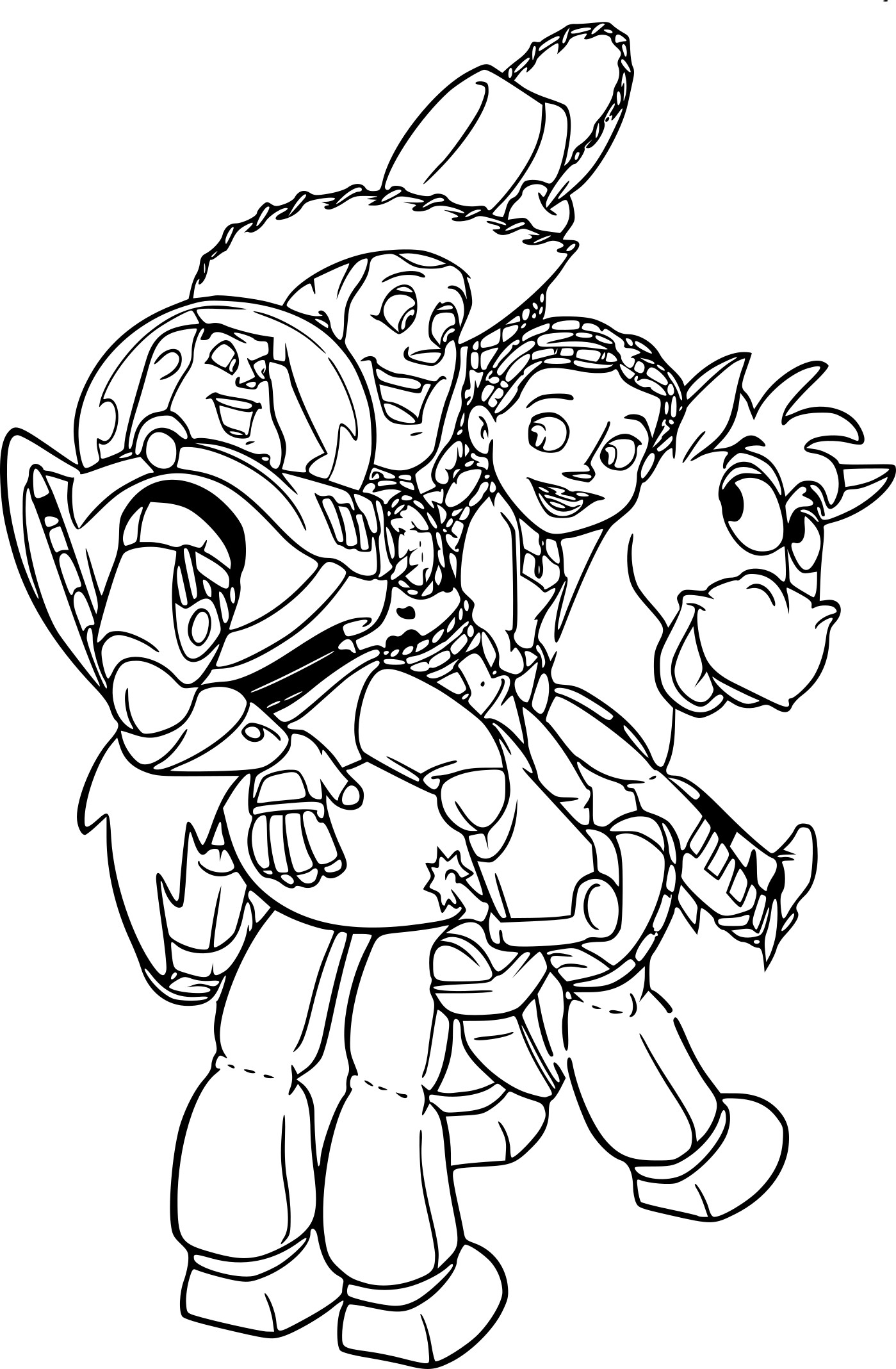 Toy Story Images A Colorier