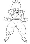 Disegno di Vegeto Dragon Ball Z da colorare